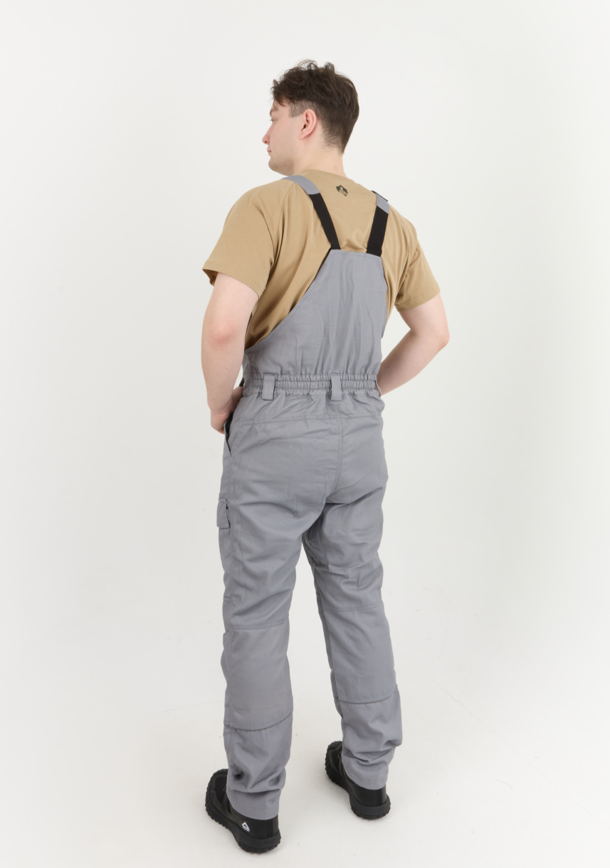 Антарес Костюм ИТР с полукомбинезоном NEW ENERGY (смесовая, серый/т.серый)