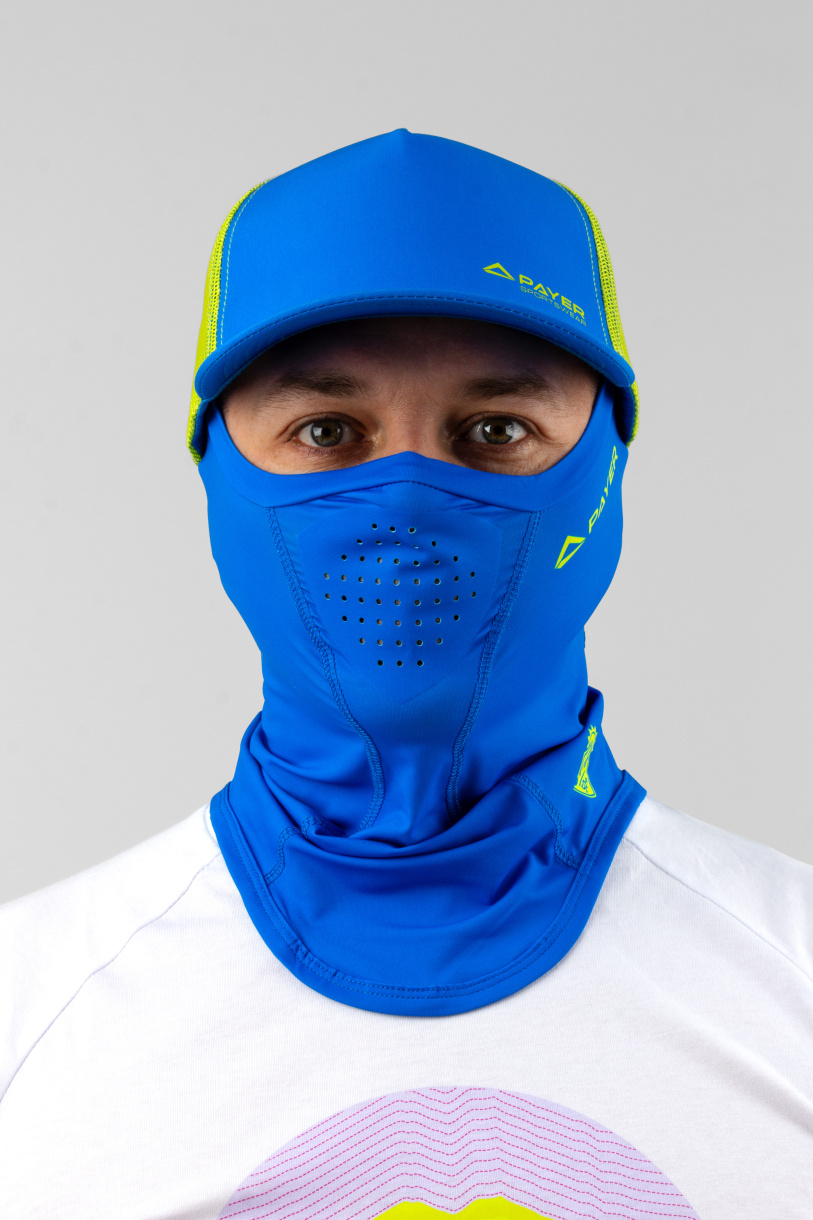 Бейсболка PAYER, синий лайм PBCA-1BLL